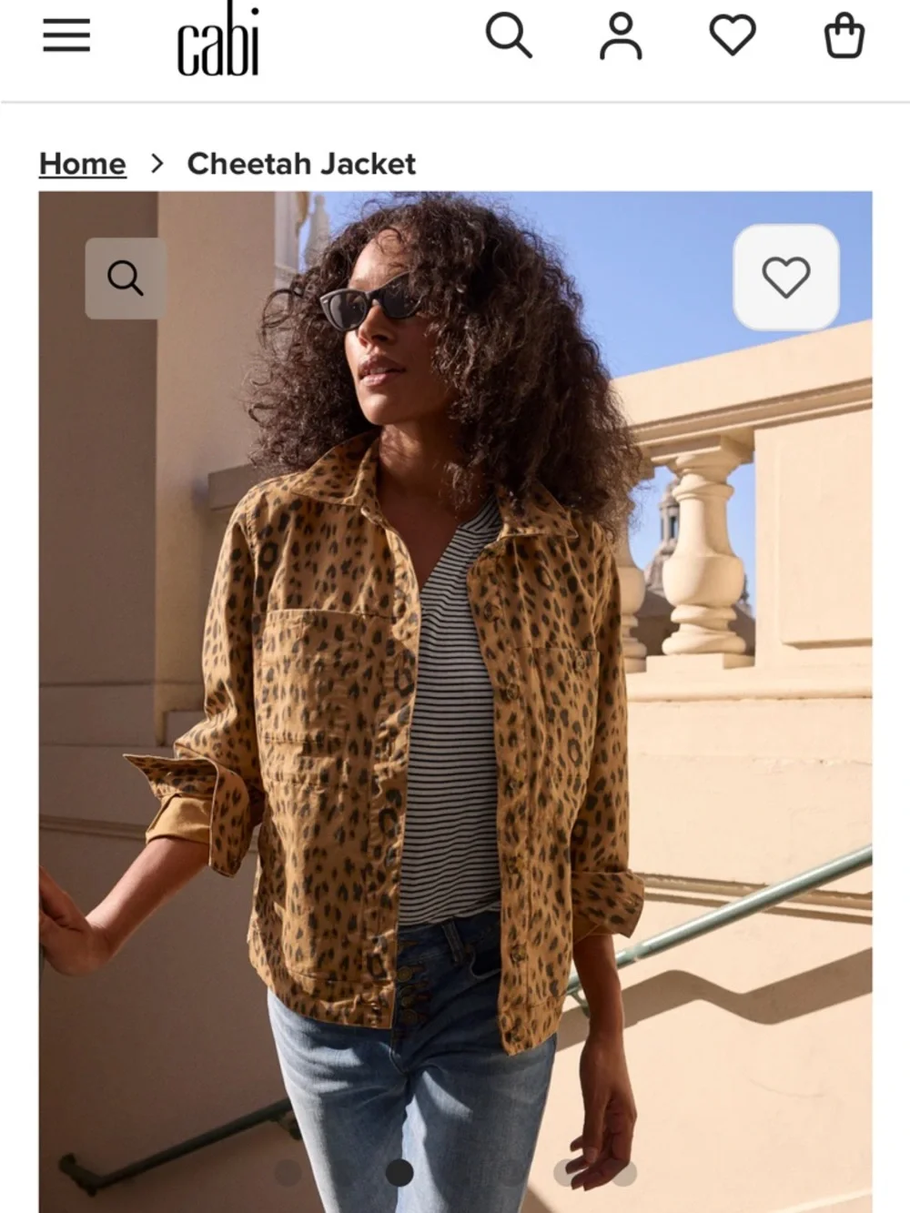 CAbi Cheetah Jacket - Picture 4 of 8